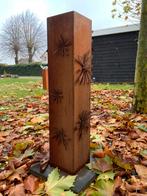 Tuinzuiltje met bloemen, Tuin en Terras, Bloembakken en Plantenbakken, Vierkant, Ophalen of Verzenden, Zo goed als nieuw, Metaal