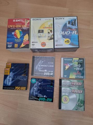 Beschrijfbare DVD's en CD's Zie foto's beschikbaar voor biedingen