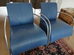 2x Montis Lomas Fauteuil Leer, Ophalen, Minder dan 75 cm, Leer, Zo goed als nieuw