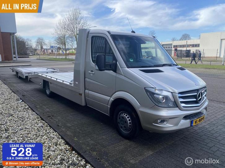 Mercedes Sprinter bestel 519 3.0 TIJHOF + KAR VOL!, Auto's, Bestelauto's, Bedrijf, Te koop, ABS, Airconditioning, Alarm, Bochtverlichting