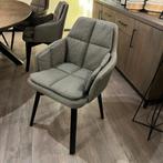 Zes maal eetkamerstoel Helen en Hanna, Huis en Inrichting, Stoelen, Ophalen, Nieuw, Grijs, Vijf, Zes of meer stoelen