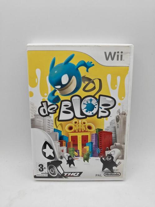 De Blob Wii, Spelcomputers en Games, Games | Nintendo Wii, Zo goed als nieuw, Racen en Vliegen, 1 speler, Vanaf 3 jaar, Ophalen of Verzenden