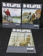 3x B. Clavel, Ophalen of Verzenden, Zo goed als nieuw, Bernard Clavel, Meerdere stripboeken