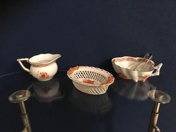 3 Herend Schaaltjes - Perfecte Staat beschikbaar voor biedingen