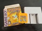 Pokemon Yellow (ENG) + doosje, Spelcomputers en Games, Games | Nintendo Game Boy, Avontuur en Actie, 1 speler, Ophalen of Verzenden