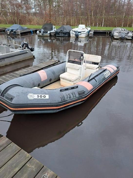 Mariner Rib Rubberboot speedboot Evinrude E Tec 25 pk, Watersport en Boten, Rubberboten, Gebruikt, Overige merken, Overige materialen