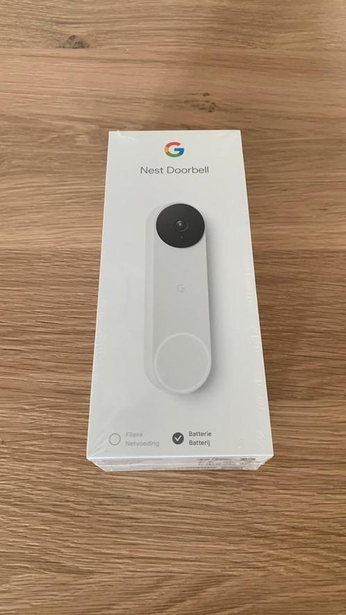 Google nest doorbell - nieuw in doos, Huis en Inrichting, Deurbellen, Nieuw, Draadloos, Ingebouwde camera, Compatibel met smartphone