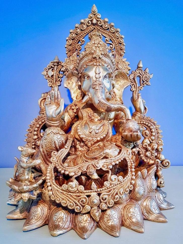 De grootste collectie Ganesha beelden!, Verzamelen, Religie, Nieuw, Hindoeïsme, Beeld(je), Ophalen of Verzenden