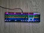 Mechanisch RGB toetsenbord, compact full, Gaming toetsenbord, Ophalen of Verzenden, Zo goed als nieuw, Qwerty