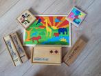 Puzzels, Domino, Mikado, Mens-Erger-Je-Niet, Memorie - HOUT, Ophalen, Zo goed als nieuw, Overige typen