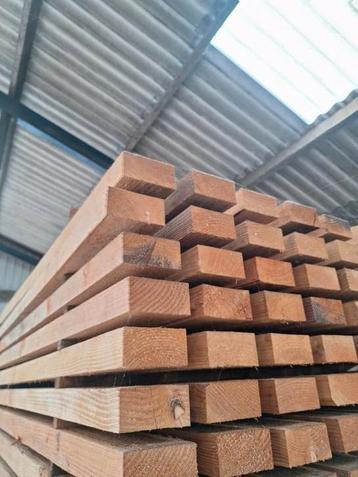 Douglas regels 50 x 75 fijnbezaagd a € 2.35 per m beschikbaar voor biedingen