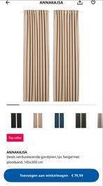 Deels verduisterende gordijnen, Huis en Inrichting, Stoffering | Gordijnen en Lamellen, Ophalen, 100 tot 150 cm, 200 cm of meer