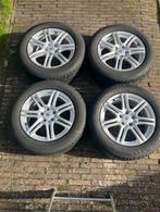 Winterbanden op Aluminium Velgen, Ophalen, Gebruikt, Banden en Velgen, 17 inch