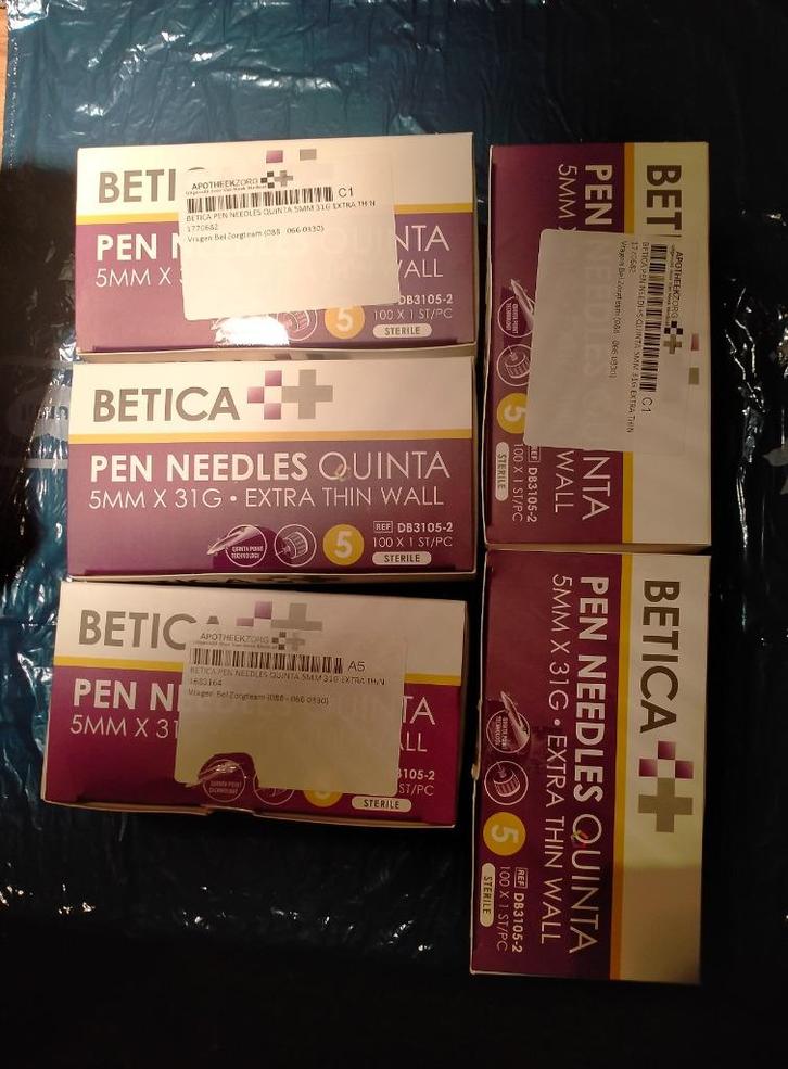 Bd naaldjes diabetes, Diversen, Verpleegmiddelen, Nieuw, Ophalen