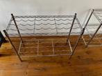 Wijnrekken RVS, Huis en Inrichting, Woonaccessoires | Wijnrekken, Ophalen, Gebruikt, 25 flessen of meer, Metaal