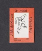Lucifermerk Bok de Korver Voetbal Sparta Rotterdam Oranje., Verzamelen, Overige Verzamelen, Ophalen of Verzenden, Zo goed als nieuw