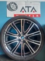 20 inch BMW 5 serie G30 G31 Individual Velgen Styling 759i, Ophalen, Gebruikt, 275 mm, Banden en Velgen
