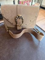 Suede tas mocca kleur, Ophalen of Verzenden, Nieuw, Bruin, Schoudertasje