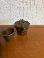 Antiek Koperen Gewicht Kit Nesting, Antiek en Kunst, Ophalen of Verzenden, Koper