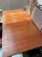 Eettafel/klustafel, Huis en Inrichting, Tafels | Eettafels, Ophalen, Gebruikt, Rechthoekig
