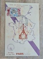 Oude ansichtkaart Tour de France 1954 wielrennen 23e etappe, Verzamelen, Ophalen of Verzenden, Gebruikt, Poster, Plaatje of Sticker