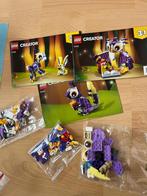 LEGO Creator 31125 Fantasieboswezens, Ophalen of Verzenden, Zo goed als nieuw, Complete set, Lego