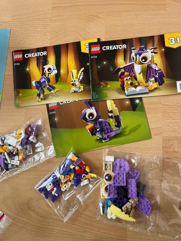 LEGO Creator 31125 Fantasieboswezens beschikbaar voor biedingen