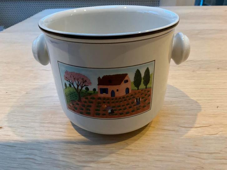 Villeroy & Boch Naief bloempot, Huis en Inrichting, Woonaccessoires | Schalen en Manden, Nieuw, Schaal, Rond, Porselein of Keramiek