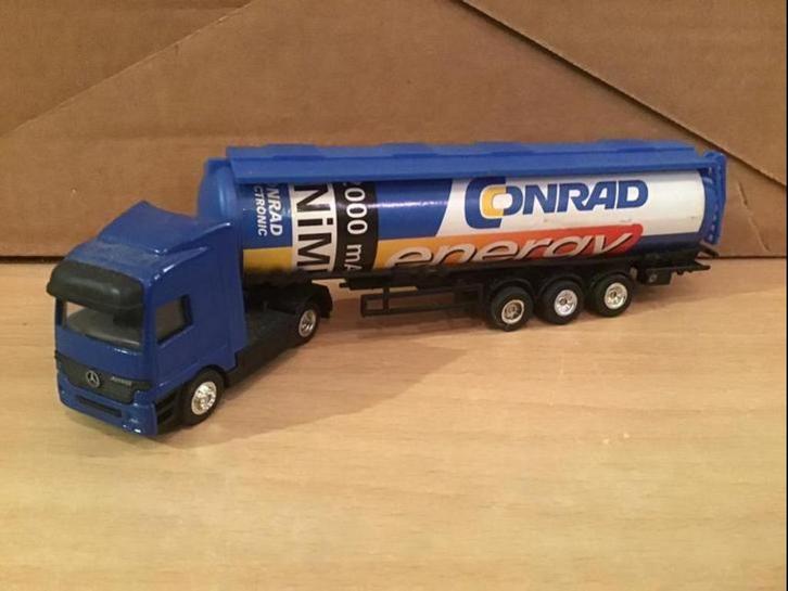 Mercedes tankwagen 1:87, Hobby en Vrije tijd, Modelauto's | 1:87, Zo goed als nieuw, Bus of Vrachtwagen, Ophalen of Verzenden