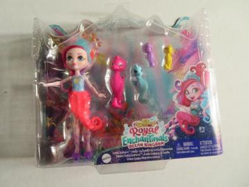 ROYAL ENCHANTIMALS -- OCEAN KINGDOM -- SEDDA SEAHORSE FAMILY beschikbaar voor biedingen