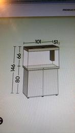 Juwel rio 290 onderkast zwart, Dieren en Toebehoren, Ophalen, Zo goed als nieuw, Leeg aquarium
