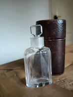 Oud parfumflesje in foudraal, Antiek en Kunst, Ophalen