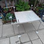 Verstelbaar vis platen aluminium, Watersport en Boten, Ophalen, Gebruikt