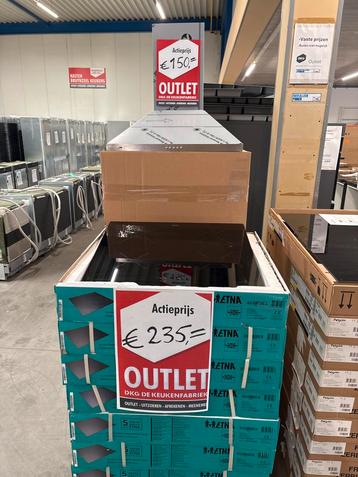 Etna Inductie kookplaat & Schouwkap - Outlet Deal! beschikbaar voor biedingen