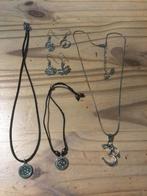 Oorbellen, ketting en armband yoga set 5 stuk, Sieraden, Tassen en Uiterlijk, Kettingen, Overige materialen, Verstelbaar, Ophalen of Verzenden