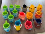 16 vrolijke ijsbekers - diverse soorten, Ophalen of Verzenden, Zo goed als nieuw, Glas, Overige stijlen