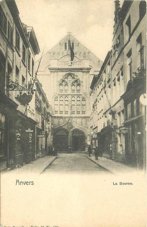 (381-118-025) Anvers La Bourse, Verzamelen, Ansichtkaarten | Buitenland, Overig Europa, Verzenden