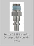 Rectus 22 SF insteekn. Orion profiel x buitdr., Ophalen of Verzenden, Nieuw