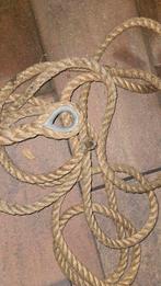 Gebruikt touw voor boot - 7 meter.  Scheepstouw, Watersport en Boten, Ophalen of Verzenden, Overige typen
