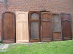 6 eiken deuren uit klooster, met en zonder glas, ook rond, Ophalen