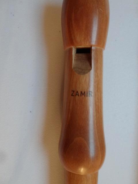 2x blokfluit 1xmerk Ariel-1x Zamir., Muziek en Instrumenten, Blaasinstrumenten | Blokfluiten, Gebruikt, Overige typen, Met koffer, hoes of etui