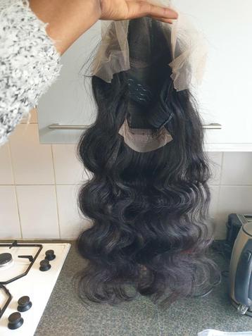 100%Real Remy Echt haar pruik human hair wigs  beschikbaar voor biedingen