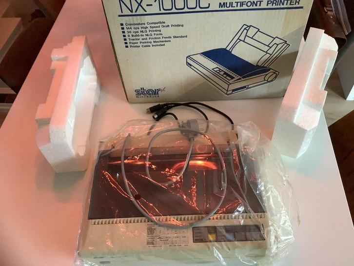 Retro vintage computer printer., Computers en Software, Vintage Computers, Ophalen of Verzenden