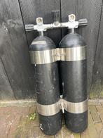 Duikflessen dubbel 7 (2x7), Watersport en Boten, Ophalen, Gebruikt, Duikfles