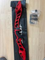 Hoyt GMX-3 RH 25" Recurve middenstuk - Rood, Ophalen of Verzenden, Gebruikt, Recurveboog