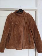 Vintage leren jack, Bruin, Yessica, Maat 42/44 (L), Ophalen of Verzenden