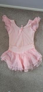 Roze Balletpakje met Rokje - Maat 12/14, Ophalen of Verzenden, Zo goed als nieuw, Meisje