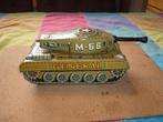 Blikken Tank Kanon Oorlog MT ( Modern Toys ) Japan jaren '50, Antiek en Kunst, Ophalen of Verzenden