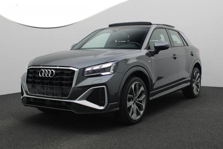 Audi Q2 35 Tfsi 150pk S-Line Panorama/Virtual/Camera/Grijs, Auto's, Audi, Particulier, Q2, ABS, Achteruitrijcamera, Adaptieve lichten