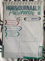 hobby journaal patronenset editie borduren nr 200, Ophalen of Verzenden, Nieuw, Overige thema's, Overige typen